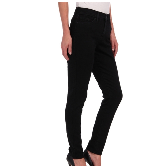 Black Levi's Leggings Perfectly Slimming 512 Jeggings Super Skinny Pull On 4 P - Picture 3 of 12